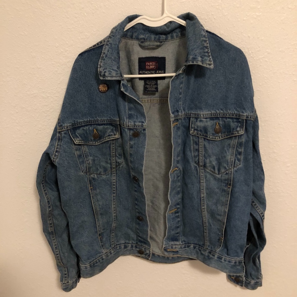 Oversized Vintage Denim Jacket